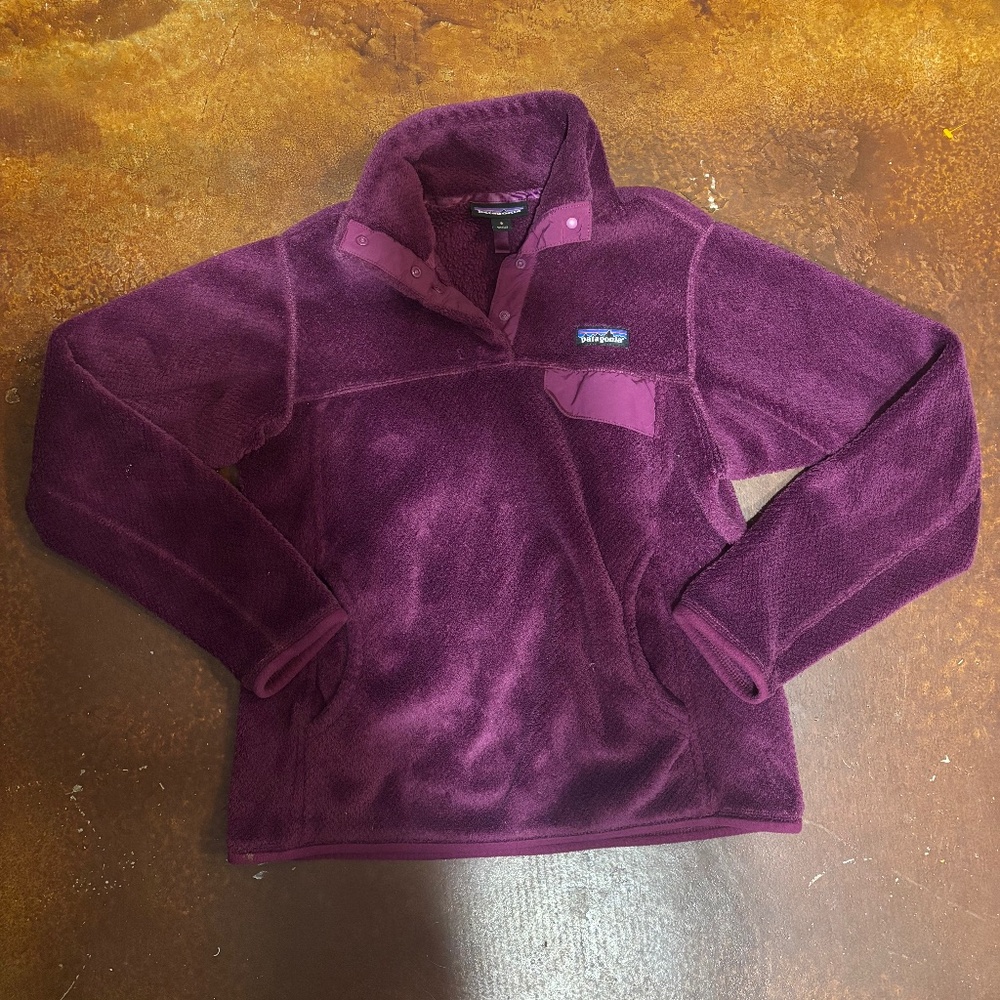 Patagonia Fleece, Size: Small, Color: Dark Purple